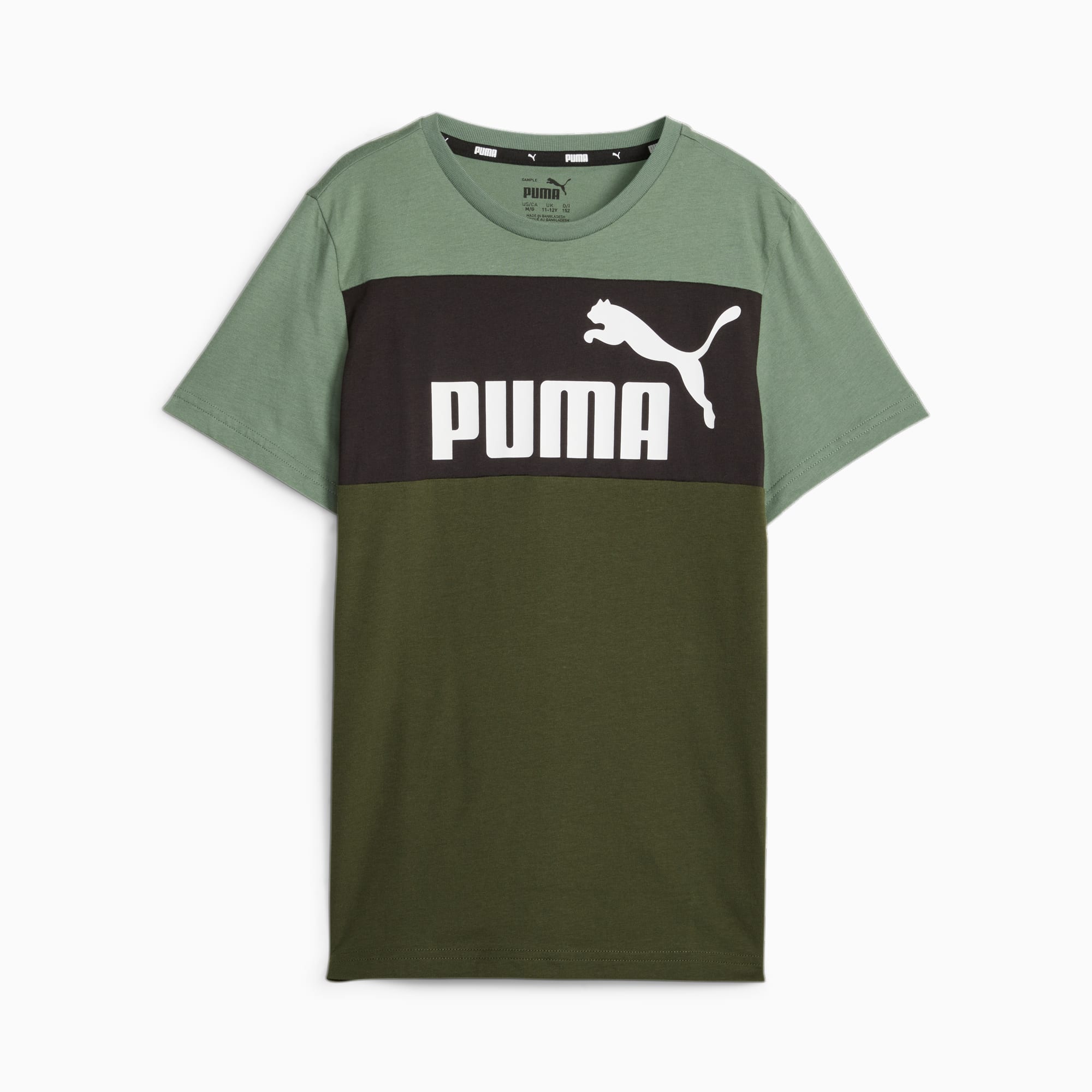 Puma olive green shirt top